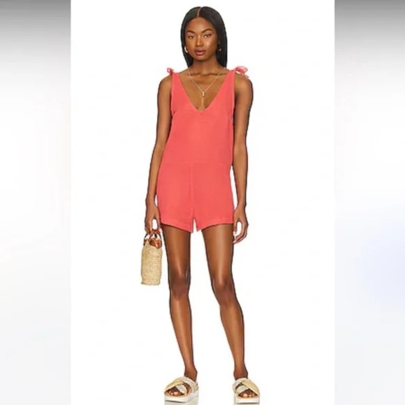 Mikoh Pants - МІКОН Tarawa Romper in Melon size M NWOT